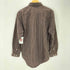 イッセイミヤケデザインスタジオ im ISSEY MIYAKE DESIGN STUDIO 80-90S 襟芯 コットン ストライプ レギュラー カラー シャツ メンズ JPN:M